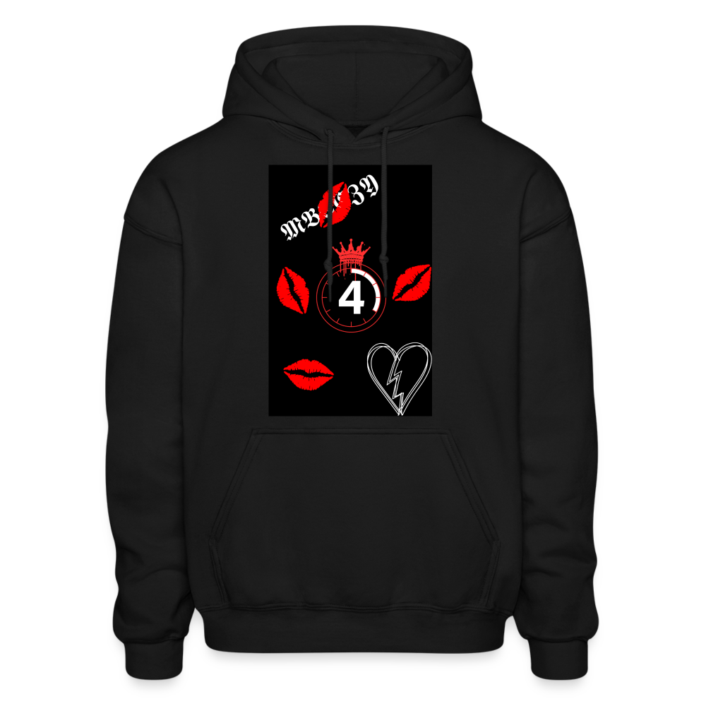 MBEEZY Gildan Heavy Blend Adult Hoodie - black